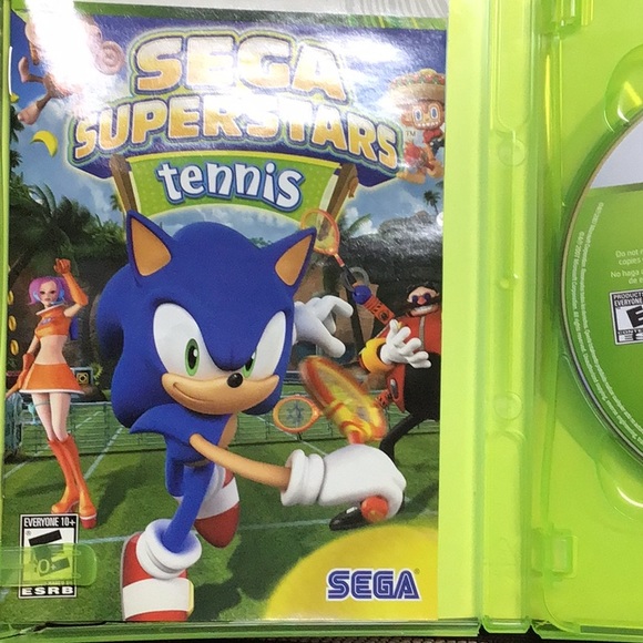 XBOX360 SEGA SUPERSTAR TENNIS. XBOX LIVE ARCADE COMPILATION DISC - Picture 6 of 10